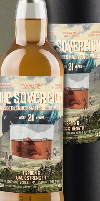 Etiquettes de Whisky surréalistes – Qwine Etiquettes de Whisky surréalistes – Qwine