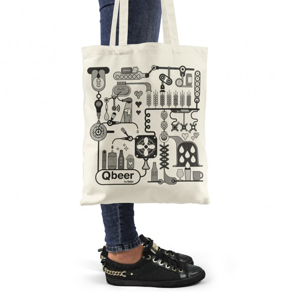 Carton et tote bag – Qbeer Carton et tote bag – Qbeer