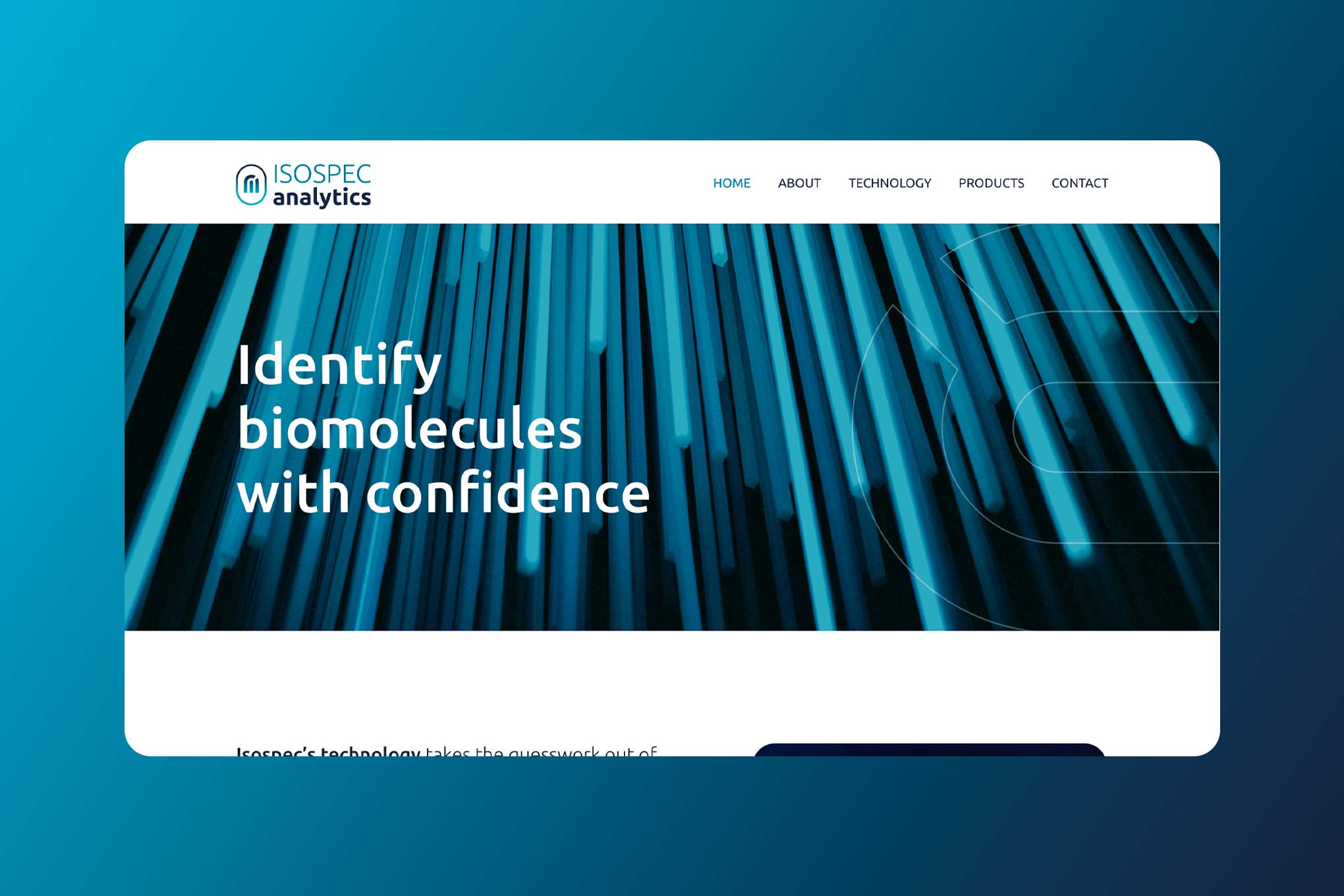 Branding – Isospec Analytics - Hybride Design